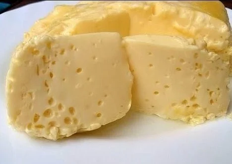 Вареный омлет в пакете, по вкусу, как сливочный сыр